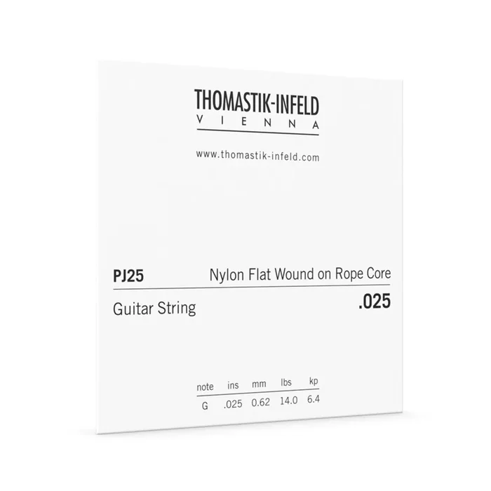 Thomastik John Pearse PJ25 Acoustic Guitar Single String .25 Gauge