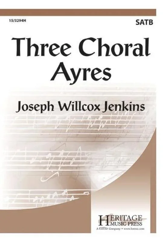 Three Choral Ayres SATB (Octavo)