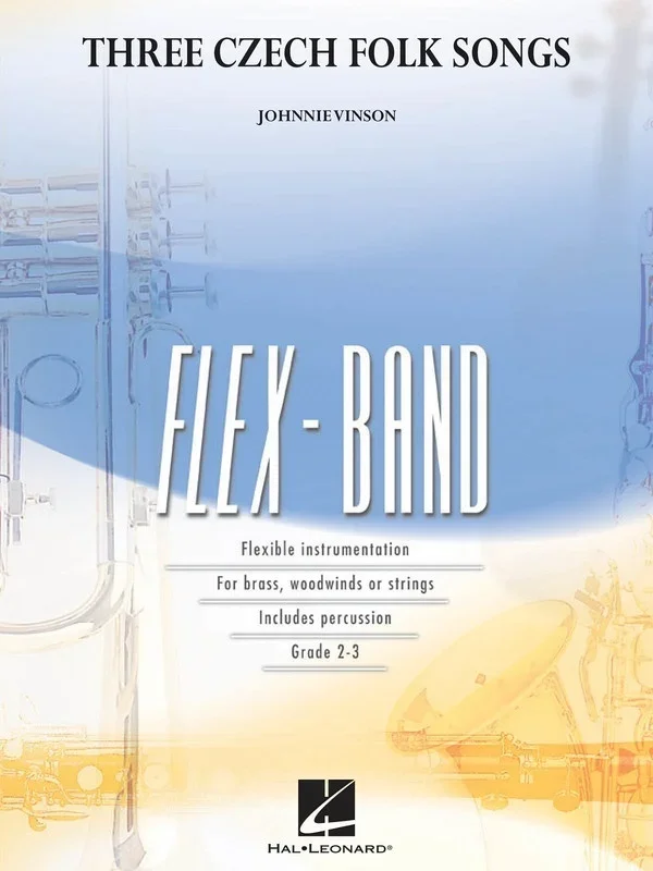 Three Czech Folk Songs Flex Band 2 (Music Score/Parts)