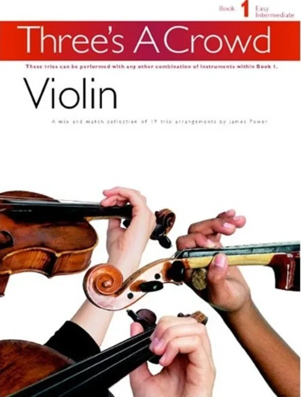 Threes A Crowd Book 1 Violin Trios Revised (Softcover Book)