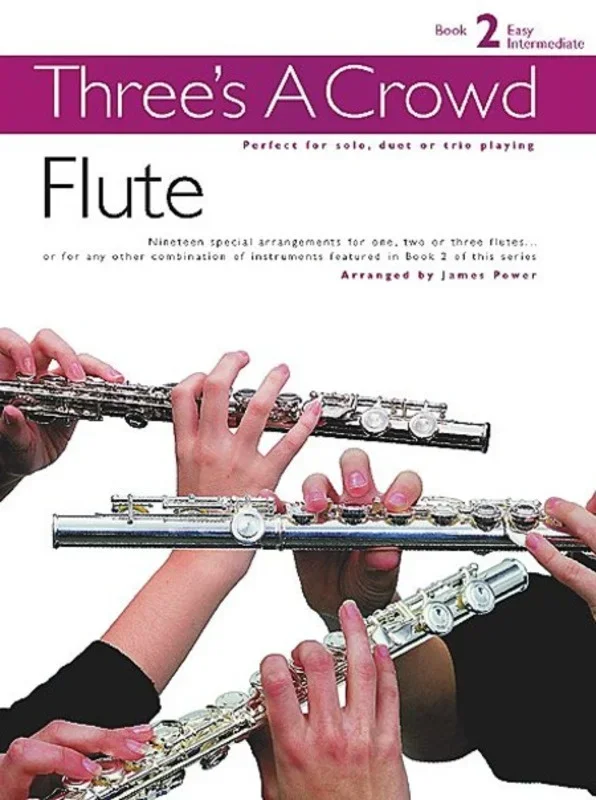 Threes A Crowd Book 2 Flute Trios Revised (Softcover Book)