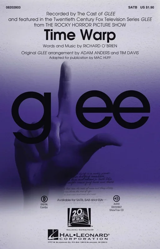 Time Warp From Glee SAB (Octavo)