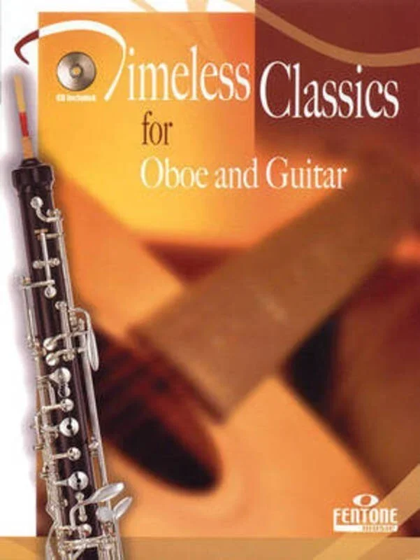 Timeless Classics For Oboe And Guitar Softcover Book/CD