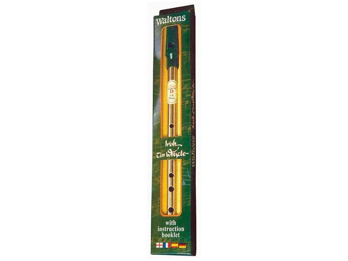 Tin Whistle Waltons Key Of D Deluxe Brass