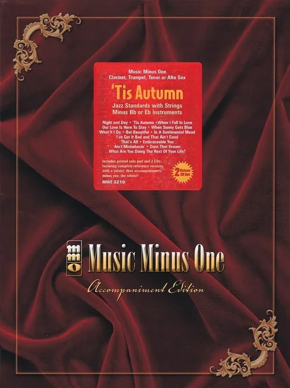 Tis Autumn Jazz Standards W Strings Clarinet Book/CD (Softcover Book/CD)
