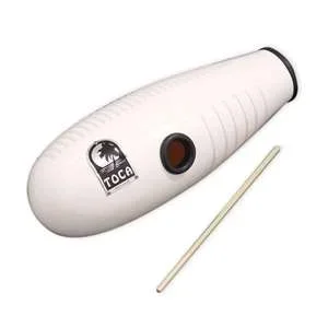 Toca Fiberglass Guiro – White