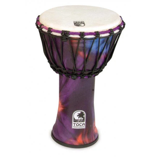 Toca Freestyle 2 Series Djembe 9” Inch Purple Tuned TF2DJ9WP