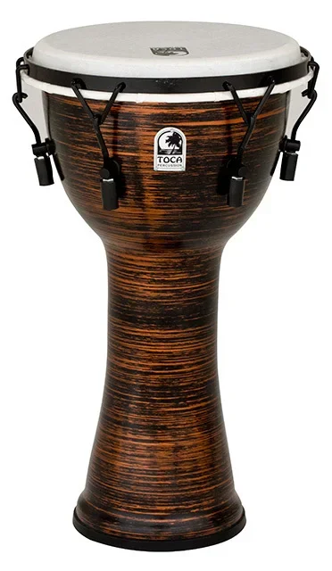Toca Freestyle 2 Series Mech Tuned Djembe 10″ in Spun Copper
