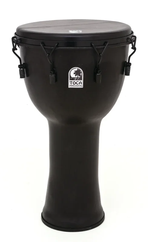 Toca Freestyle Black Mamba Mechanically Tuned 12″ Djembe