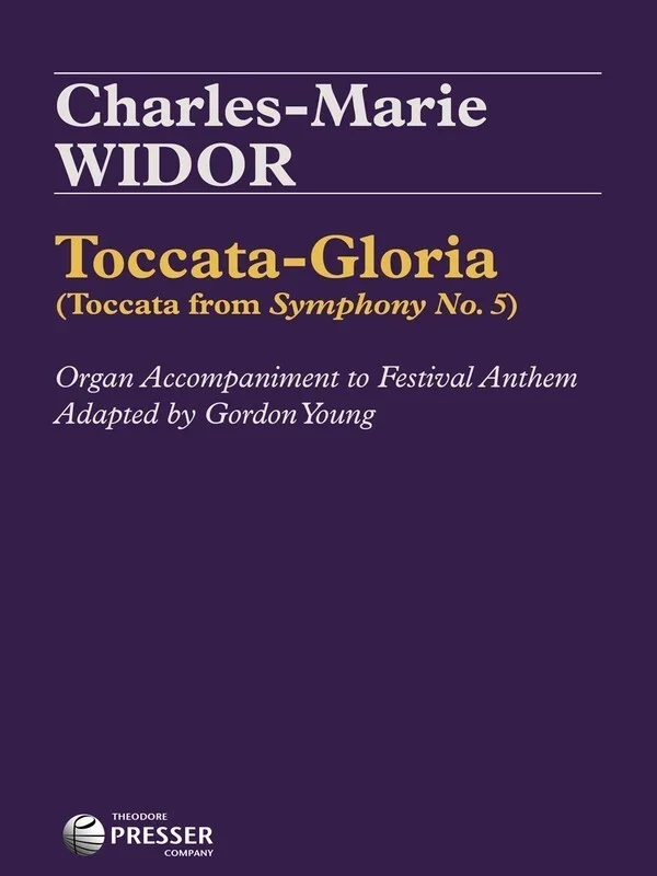Toccata-Gloria (Toccata From Symphony No 5) (Softcover Book)