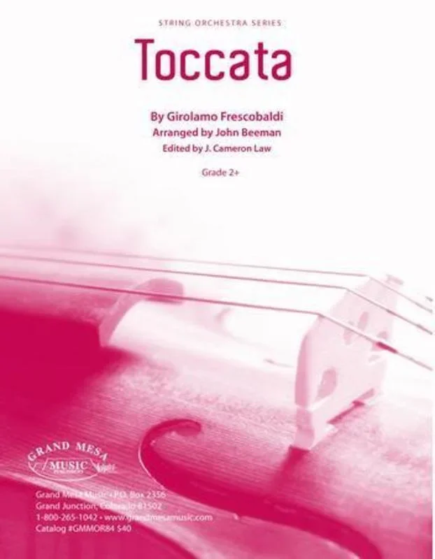 Toccata So2 Score/Parts Book