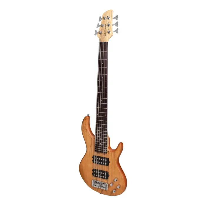 Tokai ‘Legacy Series’ 6-String Mahogany T-Style Contemporary Electric Bass Guitar (Natural Satin)