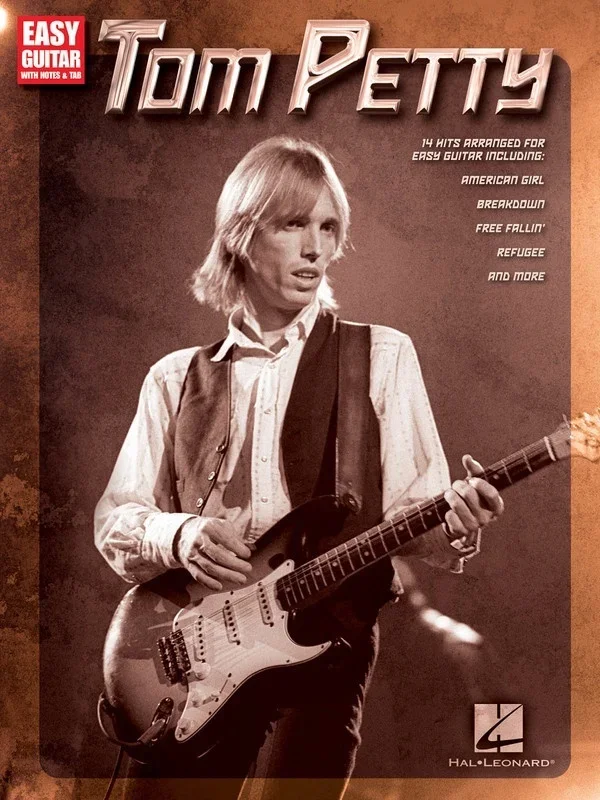 Tom Petty Easy Guitar Notes TAB (Softcover Book)