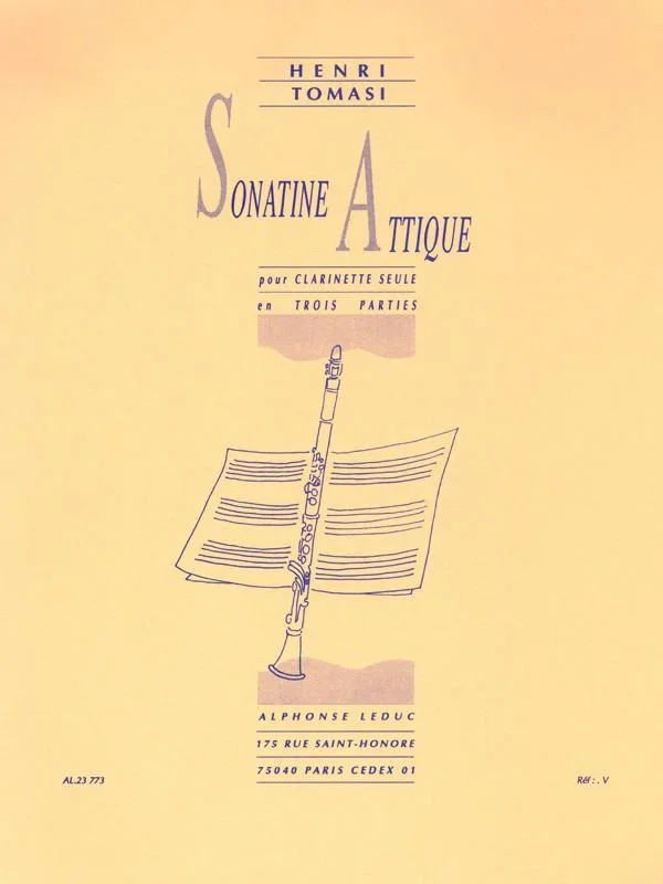 Tomasi: Sonatine Attique