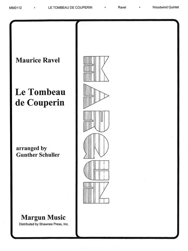Tombeau De Couperin Set Ww Quint Book