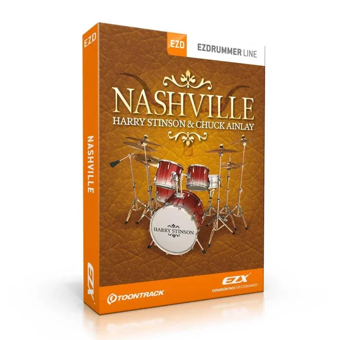 Toontrack Nashville EZX – EZDrummer Sound Expansion (Software Serial Number)