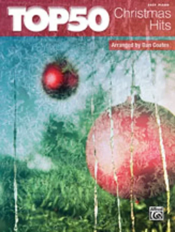 Top 50 Christmas Hits Easy Piano Arr Coates Book