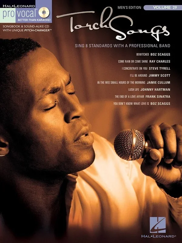 Torch Songs Pro Vocal Mens Ed V29 Book/CD (Softcover Book/CD)