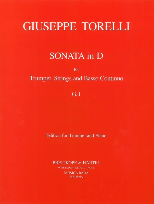 Torelli: Trumpet Sonata in D Major, G.1