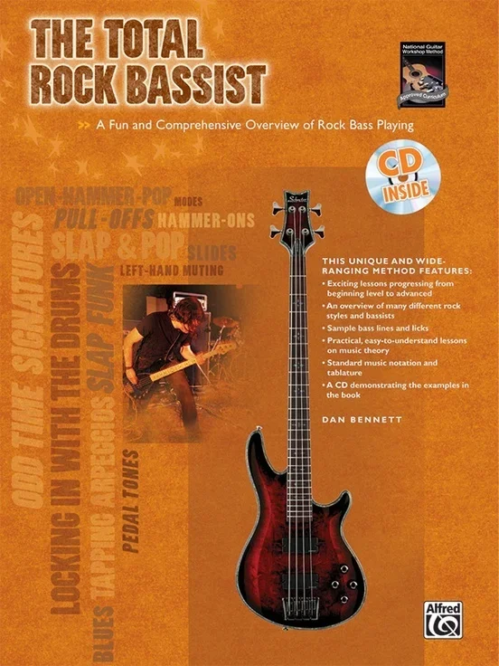 Total Rock Bassist Book/CD