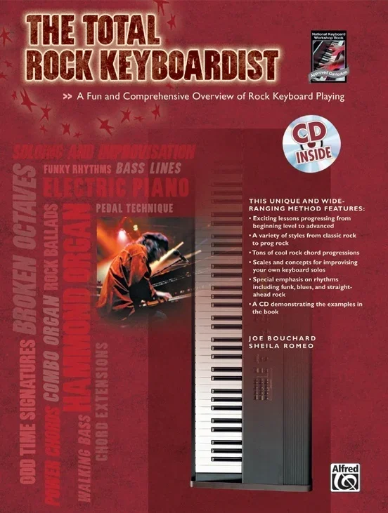 Total Rock Keyboardist Book/CD