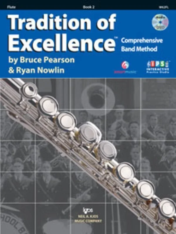 Tradition Of Excellence Book 2 Flute Book/DVD (Softcover Book/DVD)