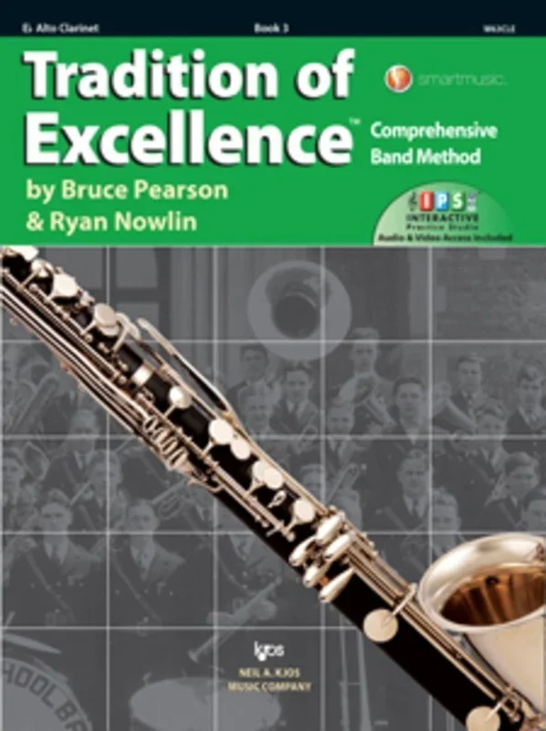 Tradition Of Excellence Book 3 Alto Clarinet (Softcover Book/Online Media)