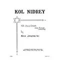 Transcontinental Music Kol Nidrey SATB arranged by Samuel Adler Standard