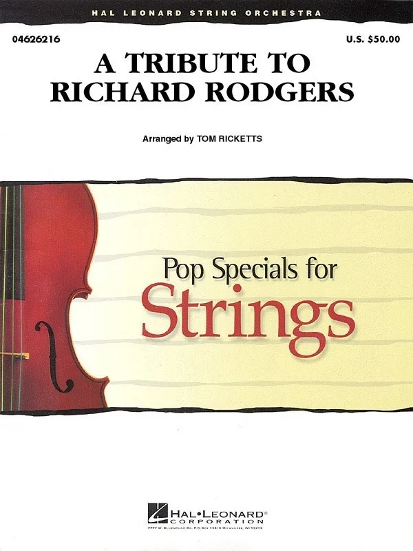 Tribute To Richard Rodgers (String Orch) (Music Score/Parts)