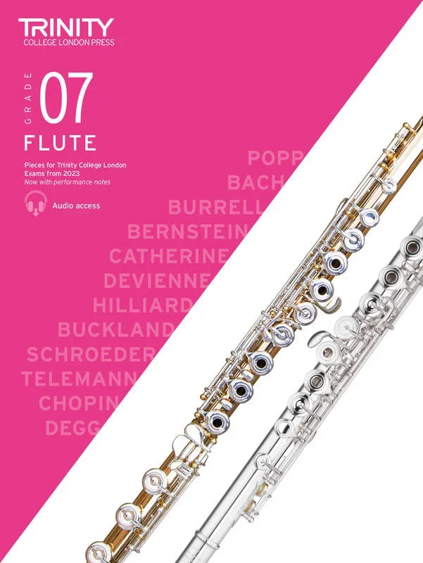 Trinity Flute Exam Pieces from 2023 – Grade 7