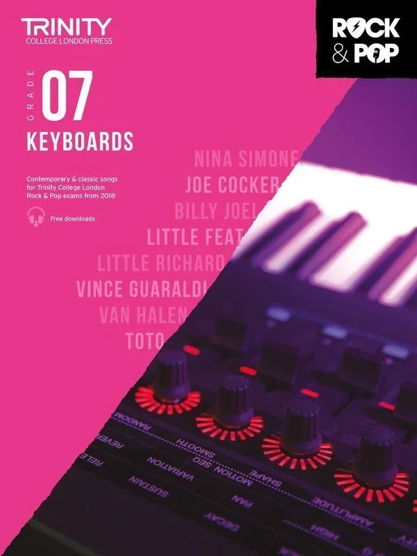 Trinity Rock and Pop Keyboards Gr 7 2018 (Softcover Book)