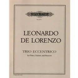 Trio Eccentrico, Op. 76 – Flute, Clarinet, and Bassoon