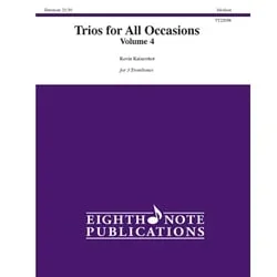 Trios for All Occasions Vol 4 – Trombone (Interchangeable)