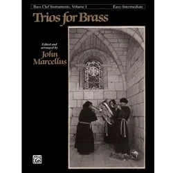 Trios for Brass, Volume 1: Easy Intermediate – Bass Clef