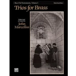 Trios for Brass, Volume 1: Intermediate – Bass Clef