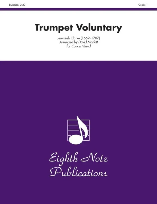 Trumpet Voluntary Concert Band Gr 1.5