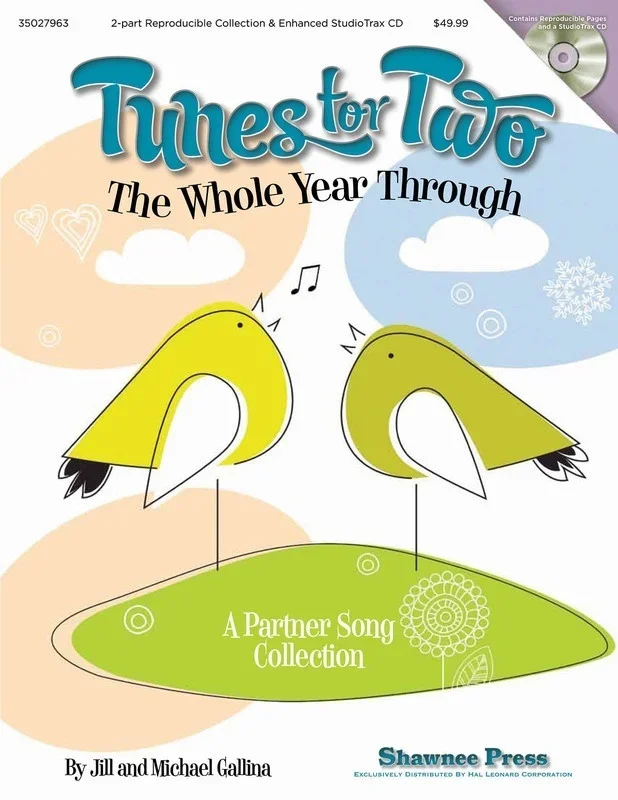 Tunes For Two The Whole Year Through 2Pt Book/CD (Softcover Book/CD)