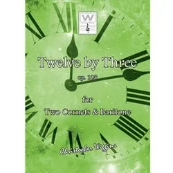 Twelve by Three, op. 108 – Brass Trio