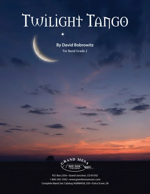 Twilight Tango Concert Band 2 Score/Parts Book