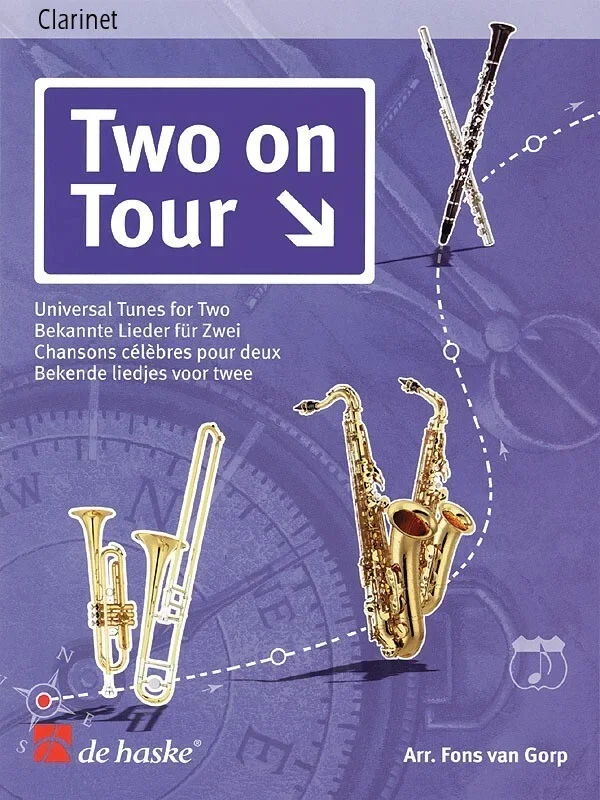 Two On Tour Clarinet Duets (Softcover Book)