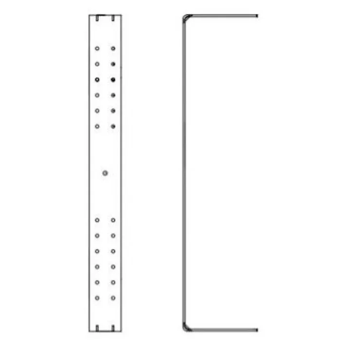 U-Bracket for 312HC – Black one Systems