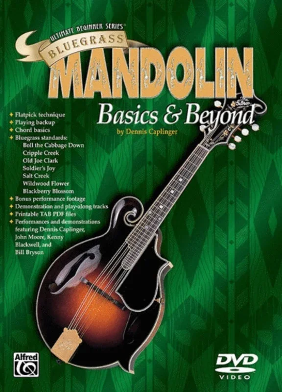 UBS Bluegrass Mandolin Basics And Beyond DVD Book