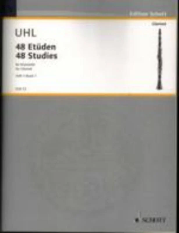 UHL – 48 Studies Book 1 Clarinet (Softcover Book)