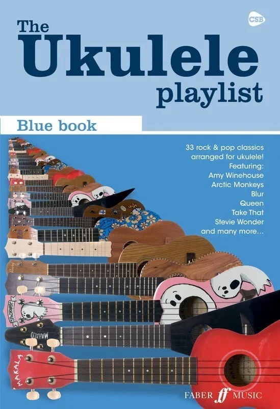 Ukulele Playlist Blue Book (Softcover Book)