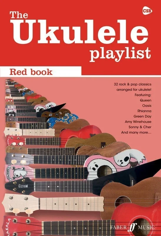 Ukulele Playlist Red Book (Softcover Book)