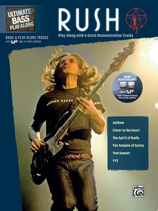 Ultimate Bass Playalong Rush Book/CD