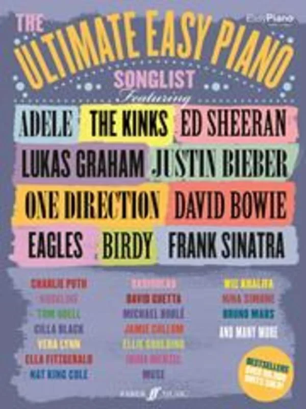 Ultimate Easy Piano Songlist (Softcover Book)