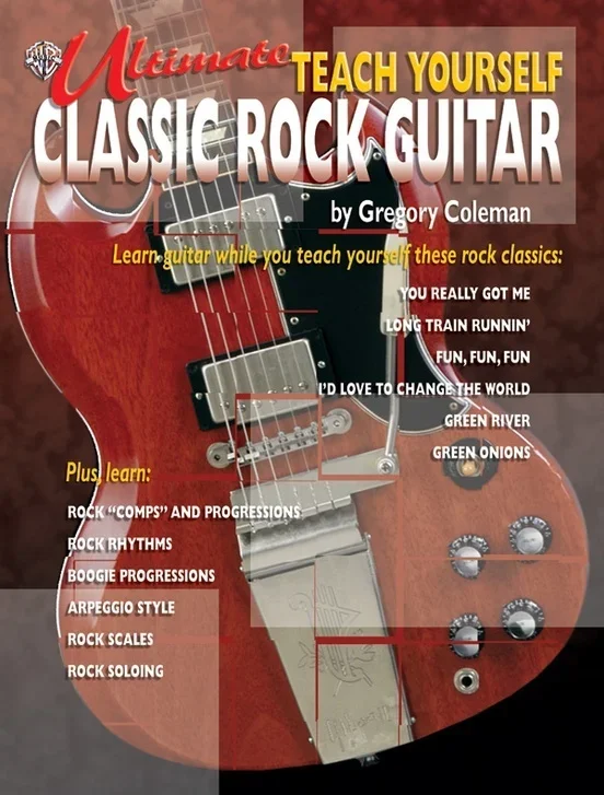 Ultimate Teach Yourself Classic Rock Guitar Book/CD