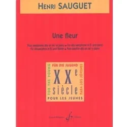 Une fleur – Alto Saxophone and Piano