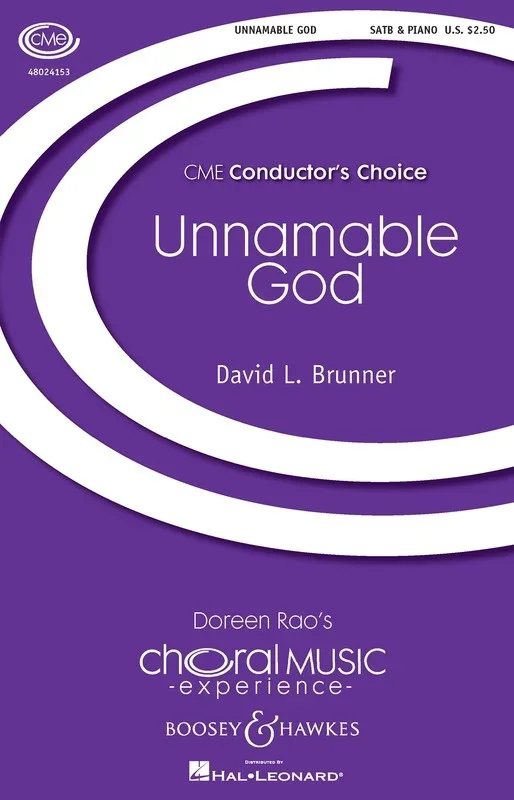 Unnamable God SATB (Octavo)
